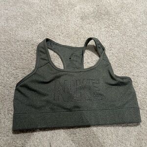 Nike Women's Dark Gray Sports Bra